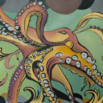 Three Hearts - Painting 13 Octopus